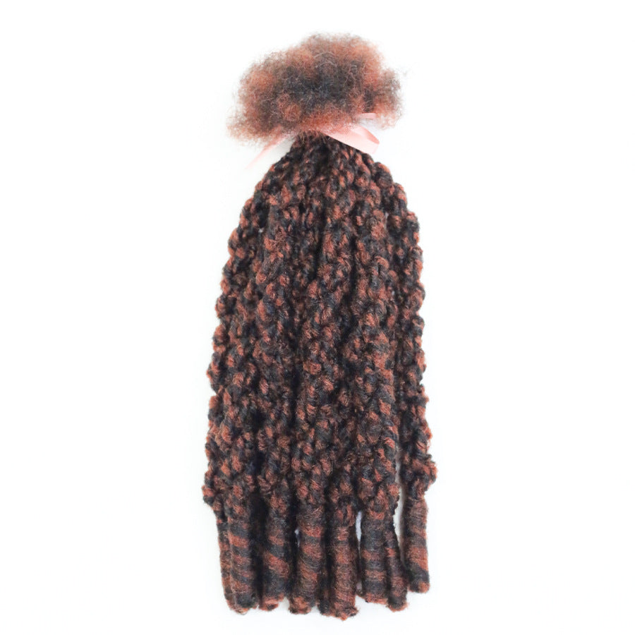 African Chemical Fiber Crochet Hair Top Seamless Other Wig