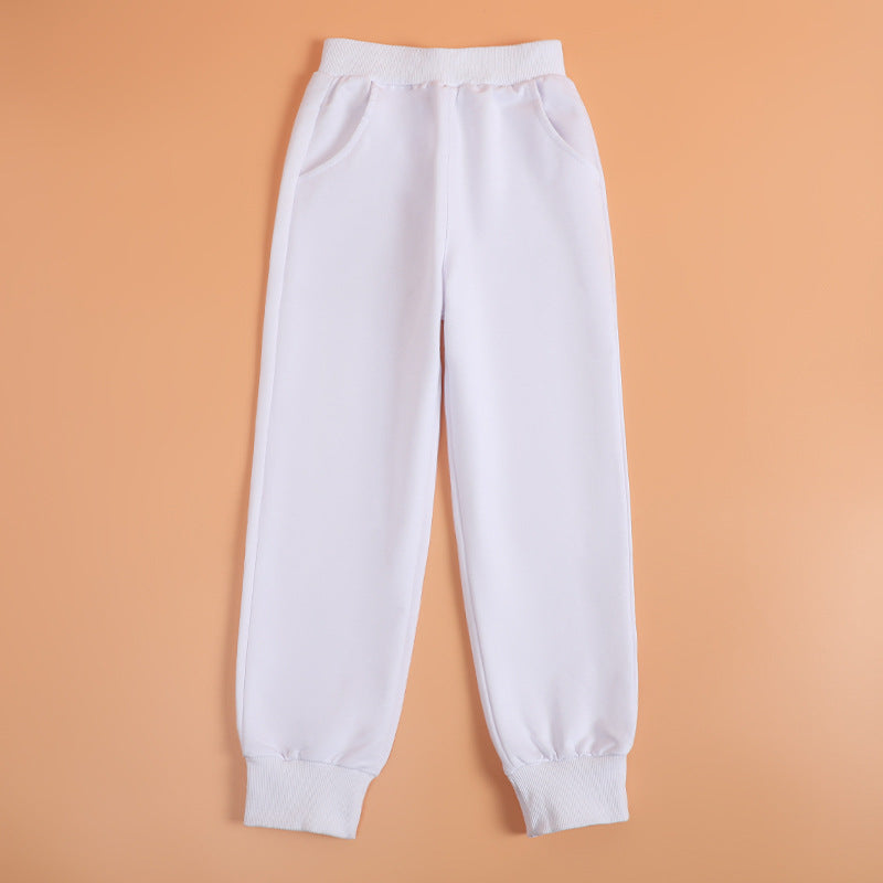 Children's Straight Elastic Waist Boys Performance Costume Four Primary Secondary School Children's Pants