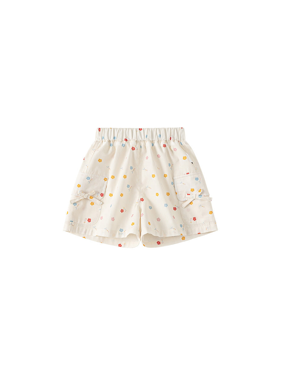 Children's Woven Clothing Summer Thin Shorts Small Children's Pants