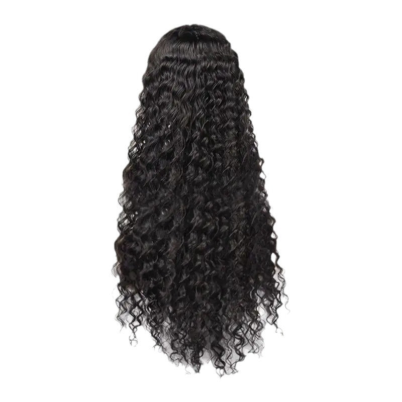 Lace Female African Wigs With Small Curly Hair Wig Long Curls