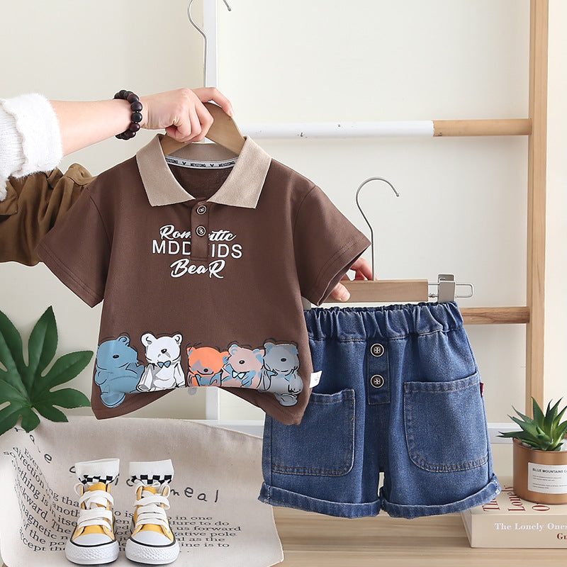 Two-piece Set Year Old Fashionable Clothes Children's Suit
