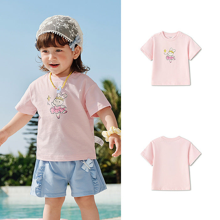 Children's Clothing Short Sleeve Summer Cute Children's T-shirt