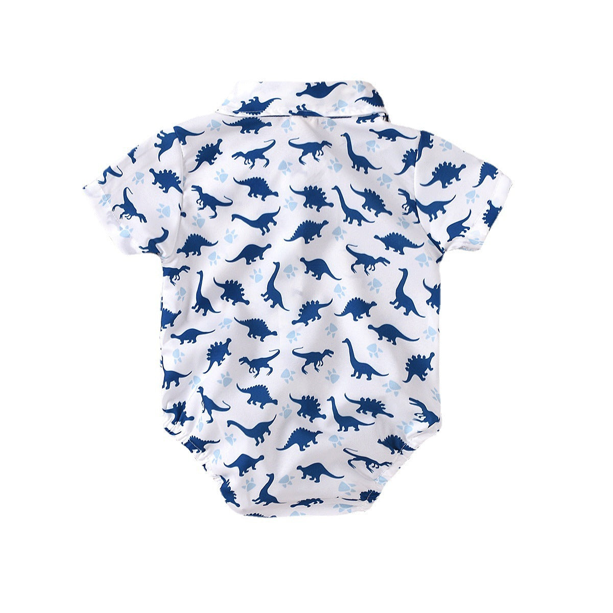 Boy Summer Short Sleeved Kazakhstan Shorts Gentleman Children's Suit