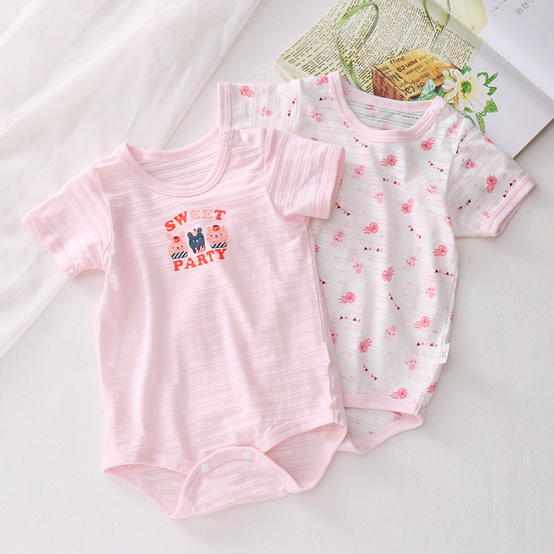 Small Fresh Large Size Short Sleeve Triangle Jumpsuit, Climbing Suit