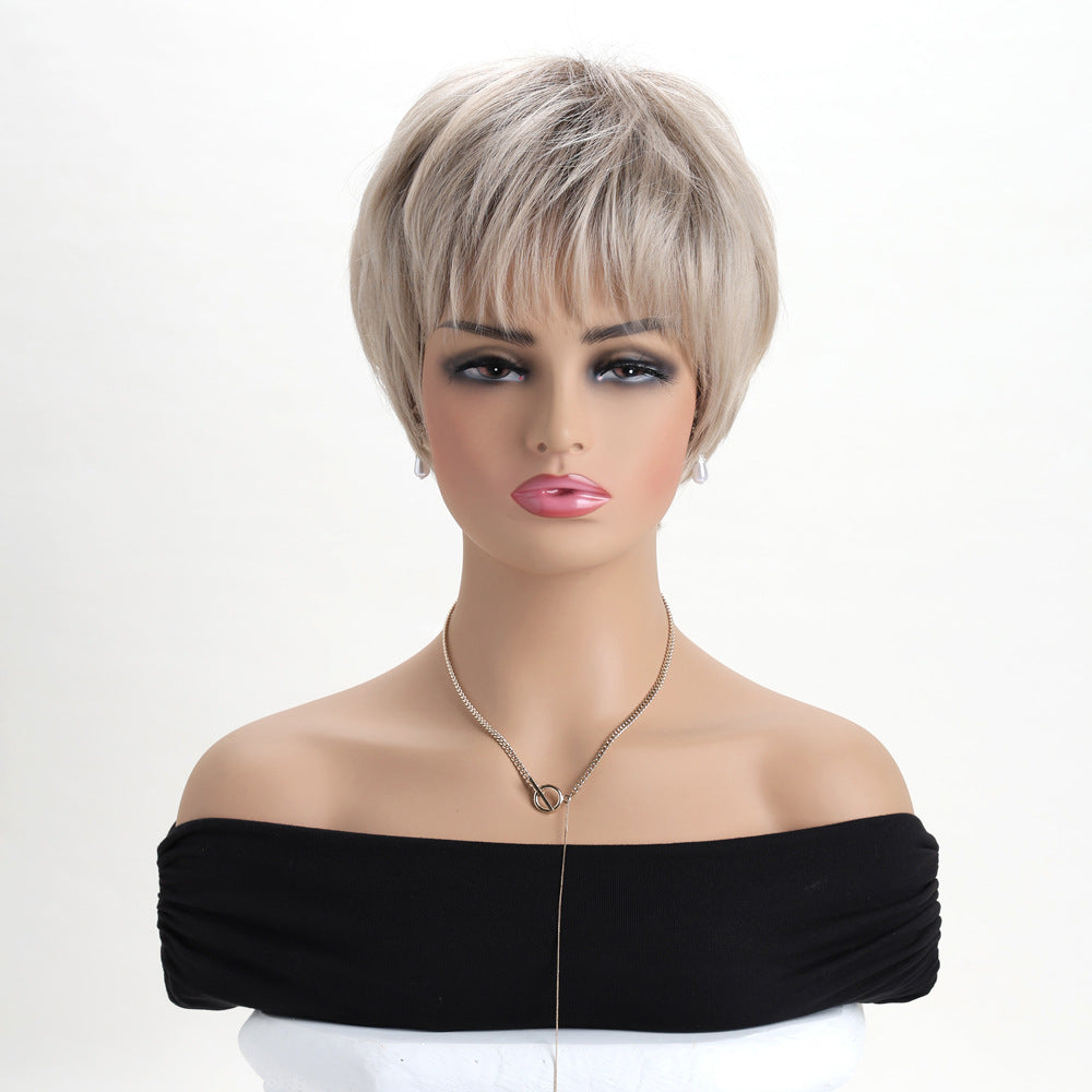 Classic Popular Women's Fashion Synthetic Wigs Wig Short Curly Hair