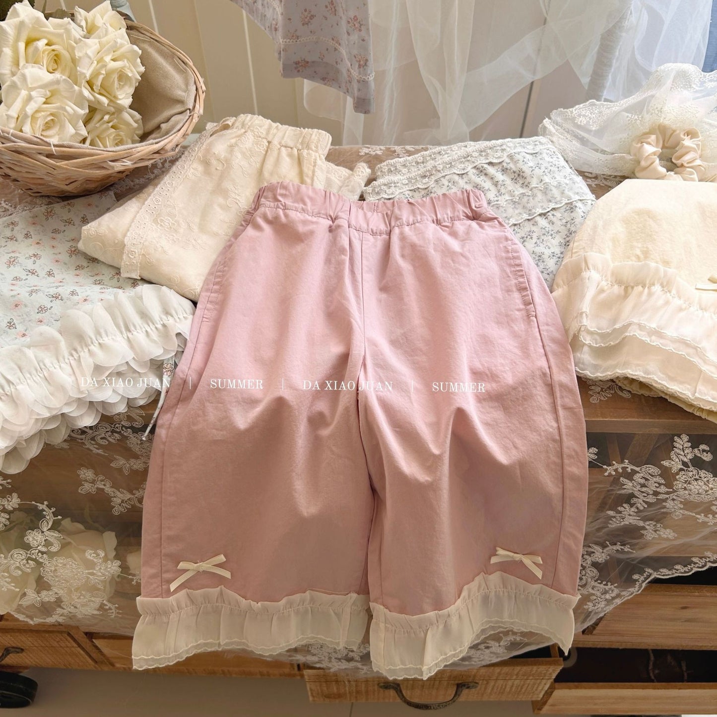 Summer Western Style Clothes Top Floral Children's T-shirt