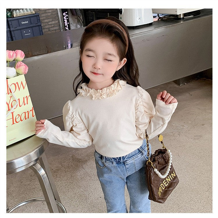 Children's Leaf Clothing Strap Bubble Rabbit Cake Children's Dress