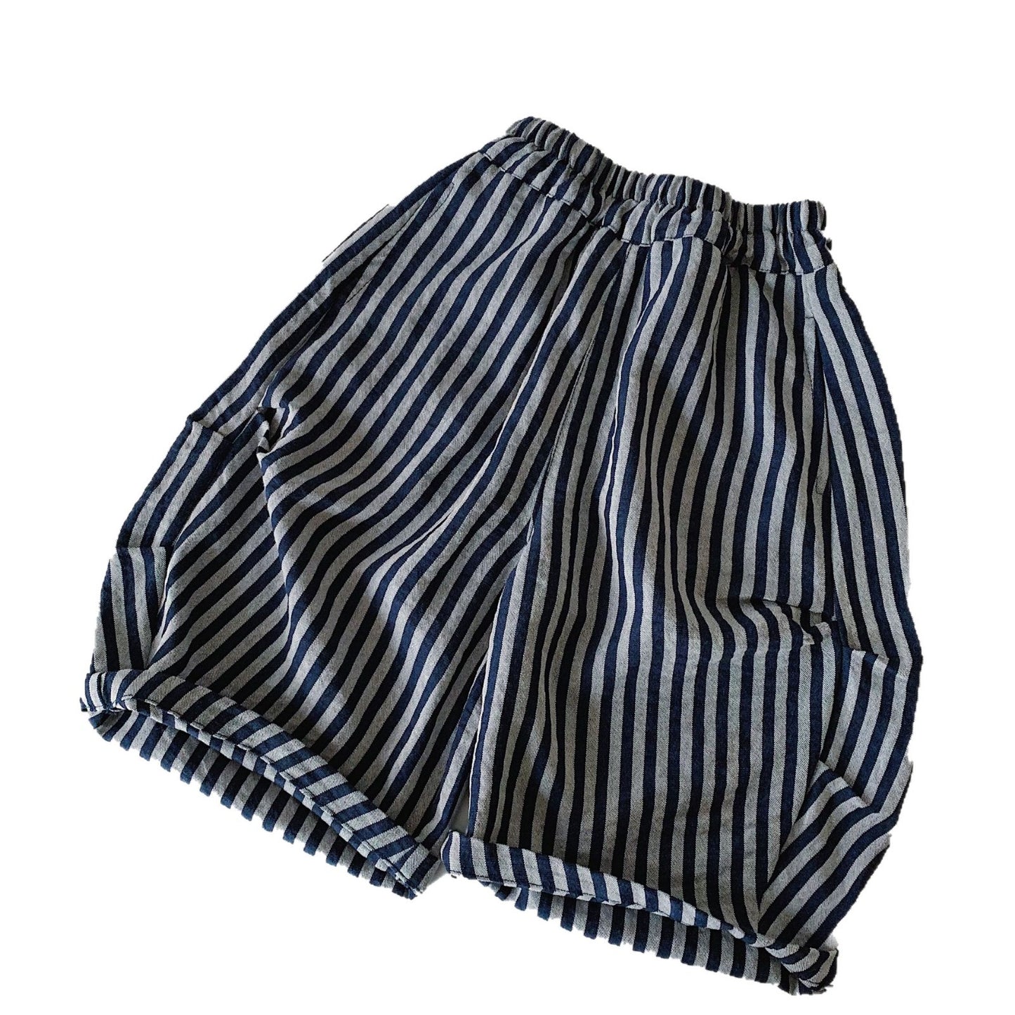 Children's Boy Summer Vertical Stripes Western Style Children's Pants
