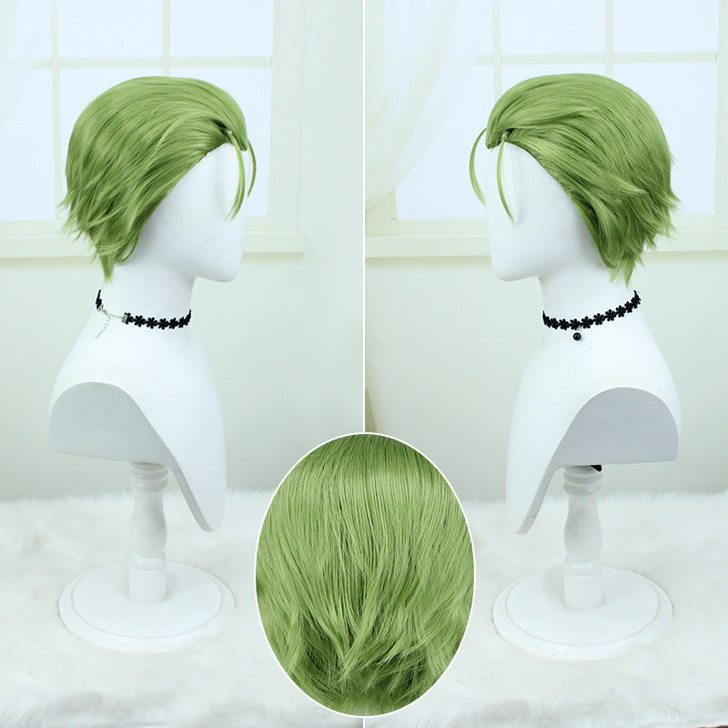 Fu Lilian Hair Simulated Scalp Fiber Mixed Cos Wig
