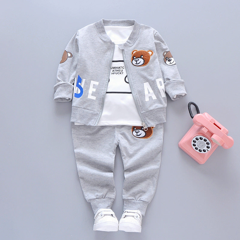 Children's Three-piece Set British Dress Clothing Handsome Boy Years Old Children's Suit