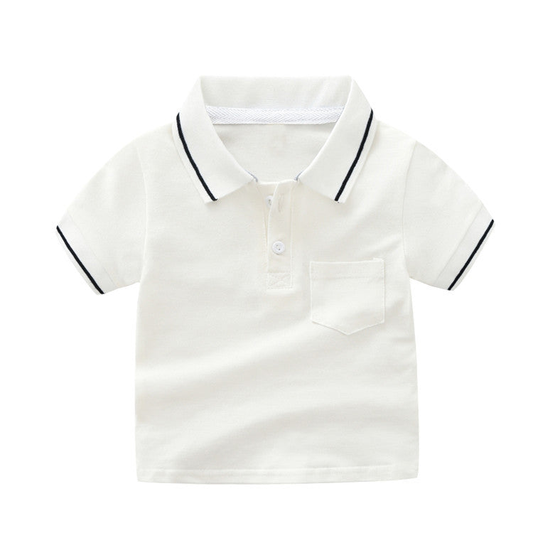 Summer Short Sleeve Shirt Three-dimensional Cartoon Casual Short-sleeved Top Children's T-shirt