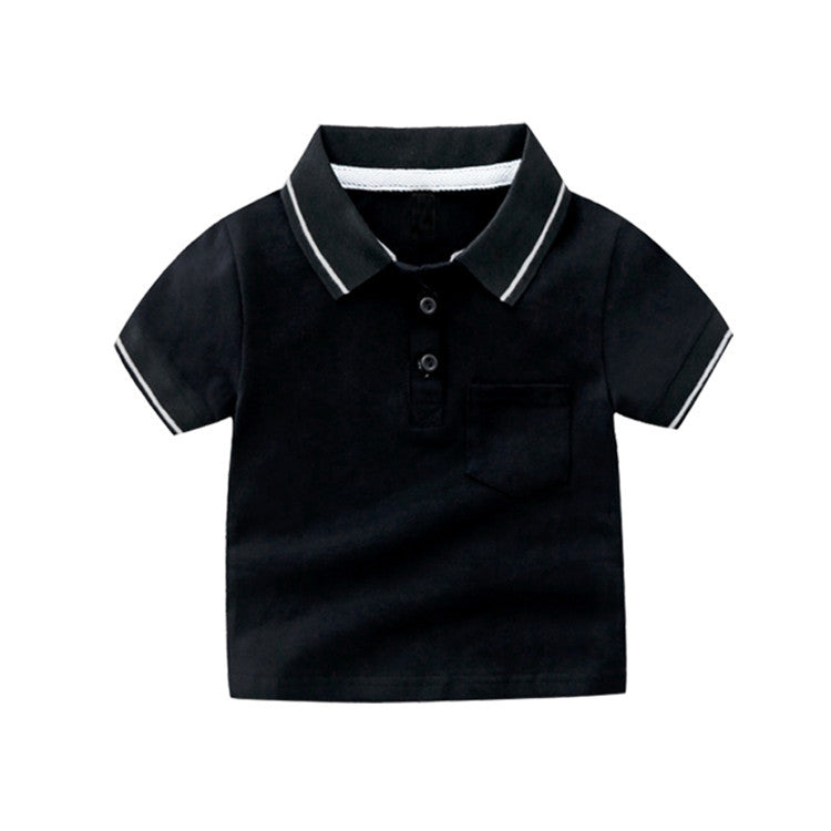 Summer Short Sleeve Shirt Three-dimensional Cartoon Casual Short-sleeved Top Children's T-shirt