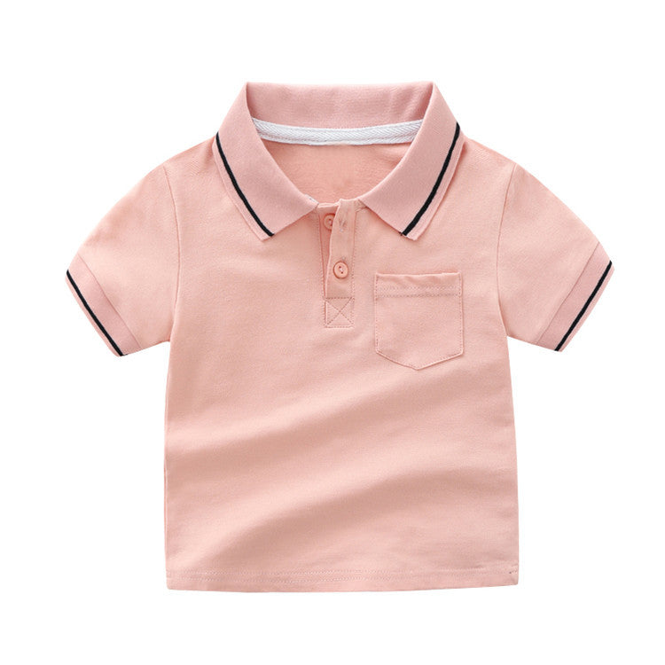 Summer Short Sleeve Shirt Three-dimensional Cartoon Casual Short-sleeved Top Children's T-shirt