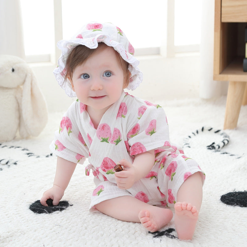Sleeve Gown Soft Breathable Crepe Printed Jumpsuit Jumpsuit, Climbing Suit
