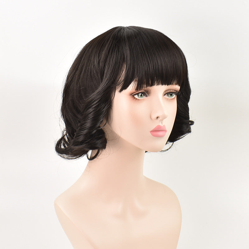 Character Am Cellular Phone Nature Pear-shaped Hair Cos Wig
