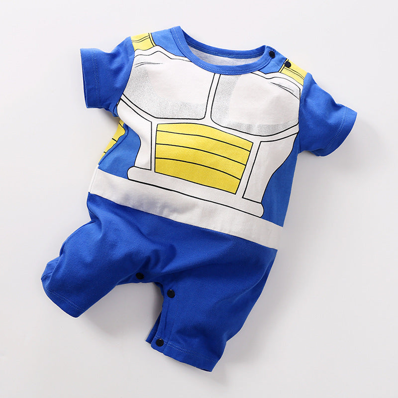 Cartoon Armor Jumpsuit Spring Romper Born Going Out Jumpsuit, Climbing Suit