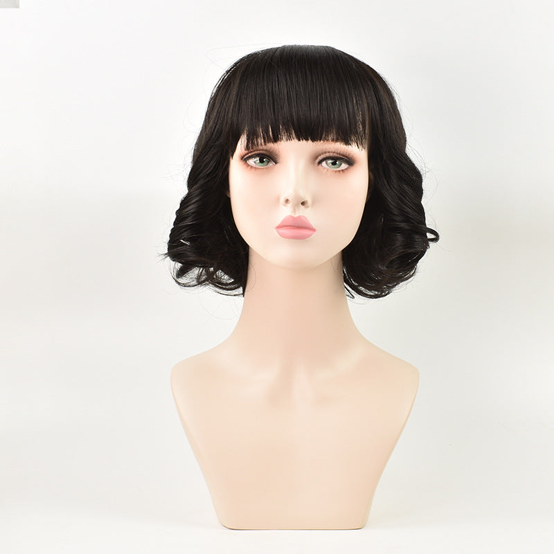 Character Am Cellular Phone Nature Pear-shaped Hair Cos Wig