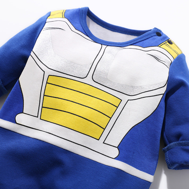 Cartoon Armor Jumpsuit Spring Romper Born Going Out Jumpsuit, Climbing Suit