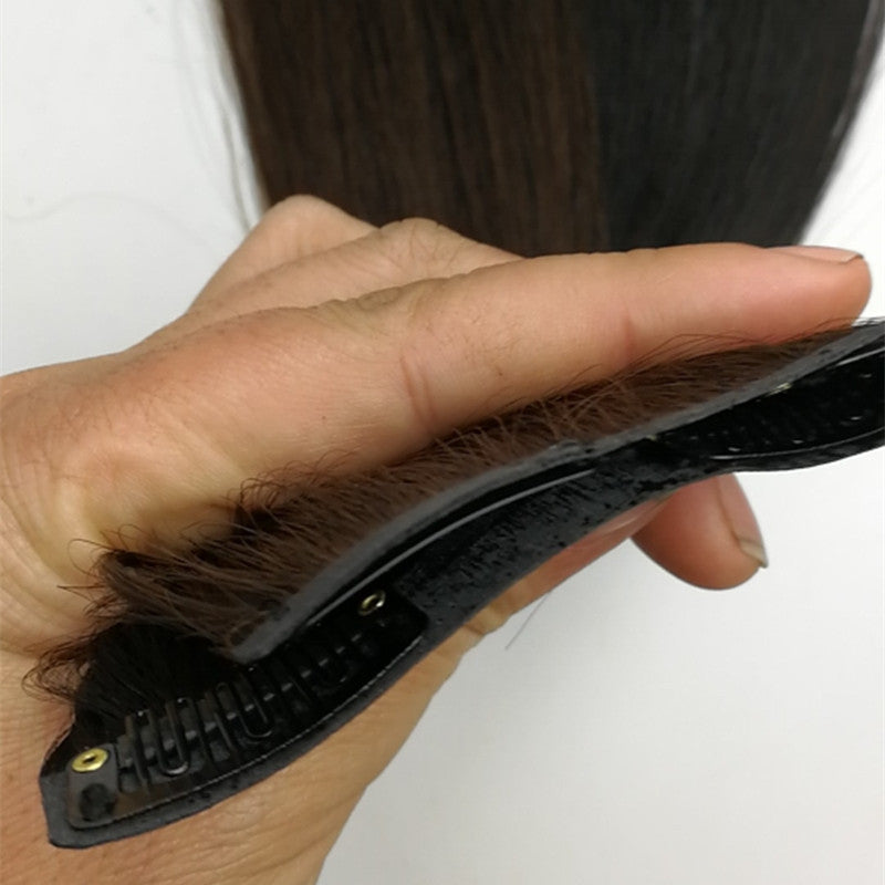 Broken Clip Piece One-piece Invisible Growing Real Hair Wig