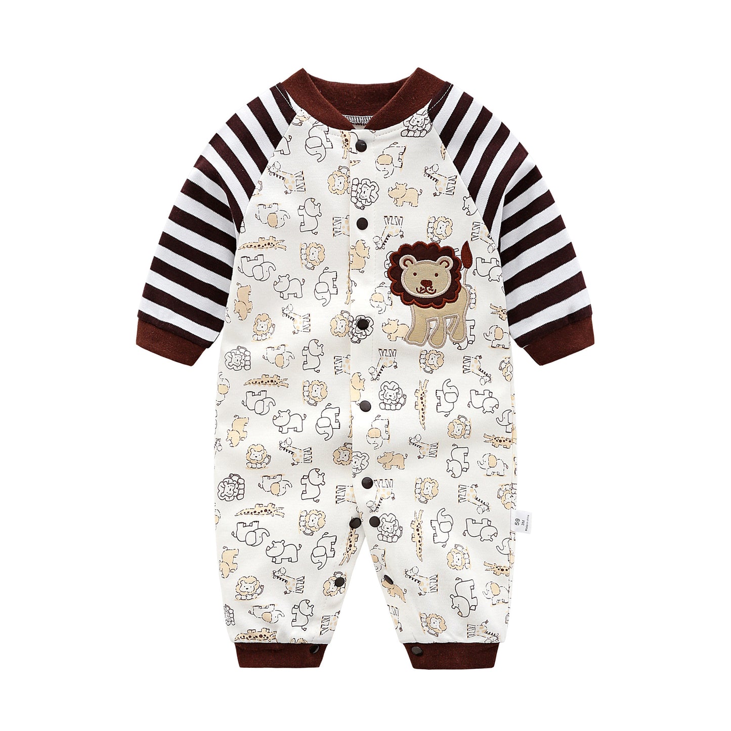 Jumpsuit Class Pure Cotton Korean Short-sleeved Jumpsuit, Climbing Suit