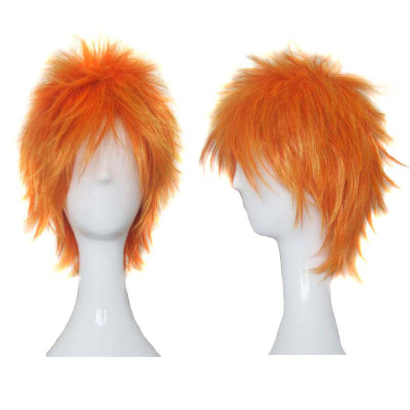 Comfortable Versatile Attractive Durable Death Orange Cos Wig