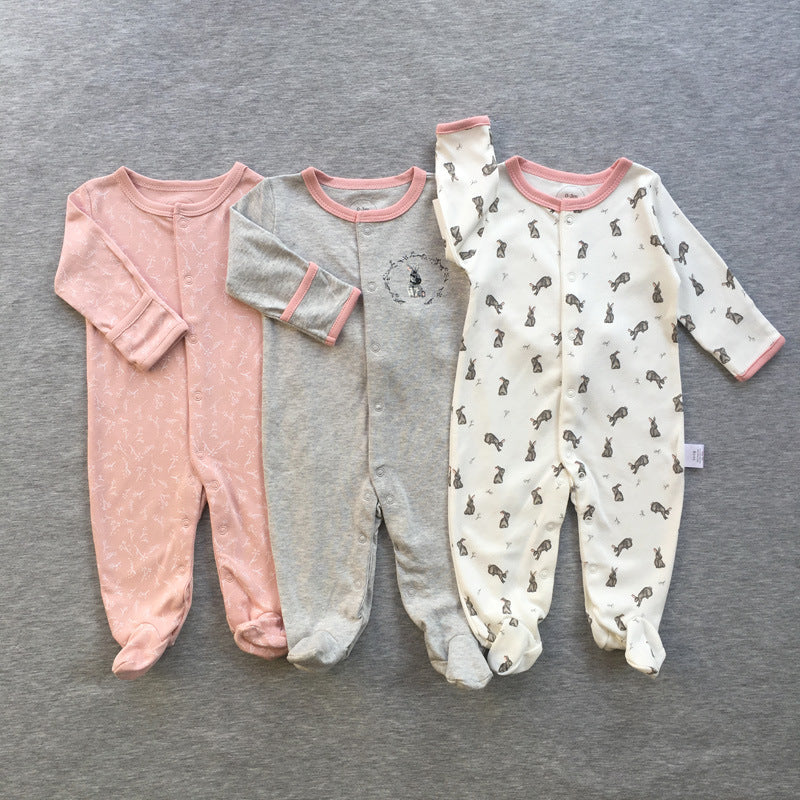 Jumpsuit Thin Romper Cotton Pajamas Born Jumpsuit, Climbing Suit