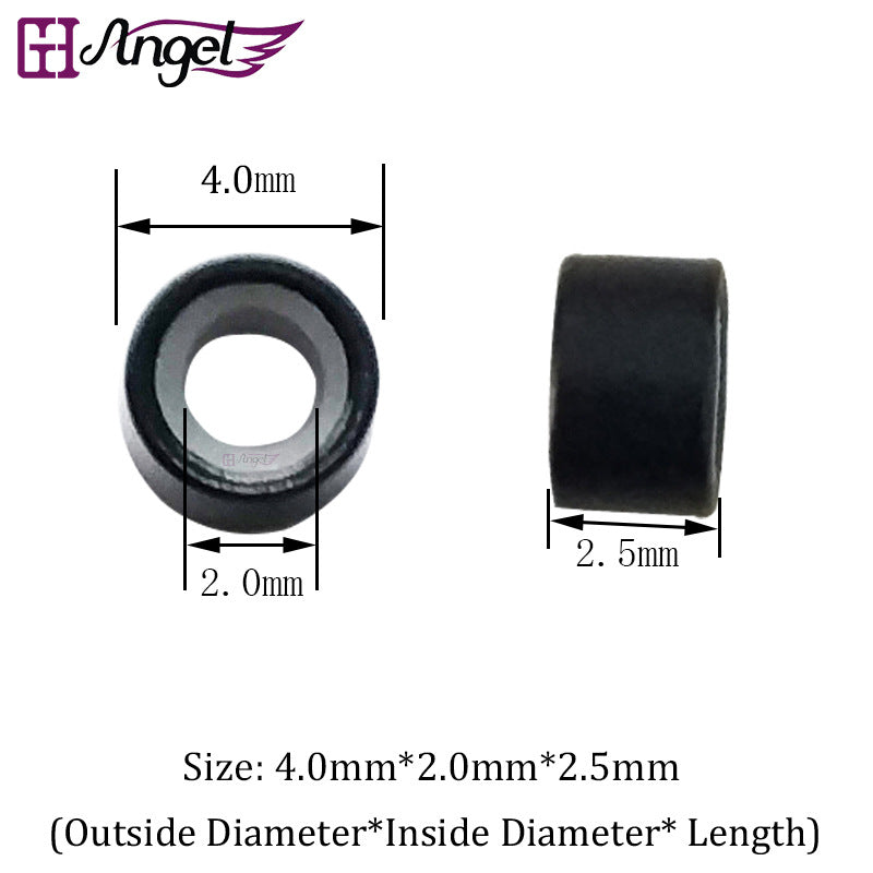 High Quality Hair Extension Buckle Silicone Ring Small Long Straight Wig