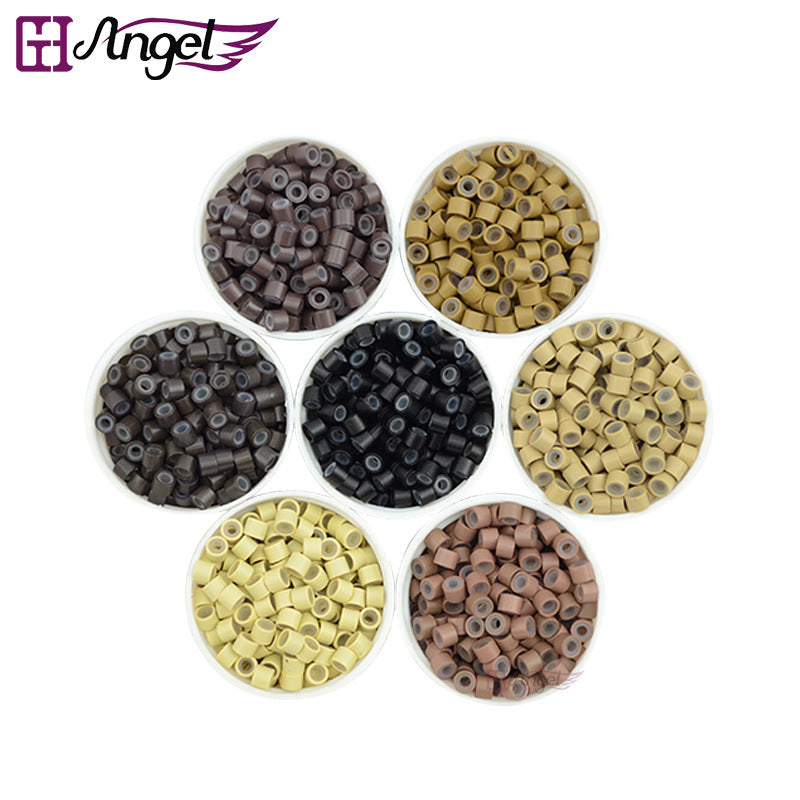 High Quality Hair Extension Buckle Silicone Ring Small Long Straight Wig