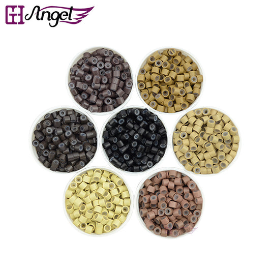 High Quality Hair Extension Buckle Silicone Ring Small Long Straight Wig