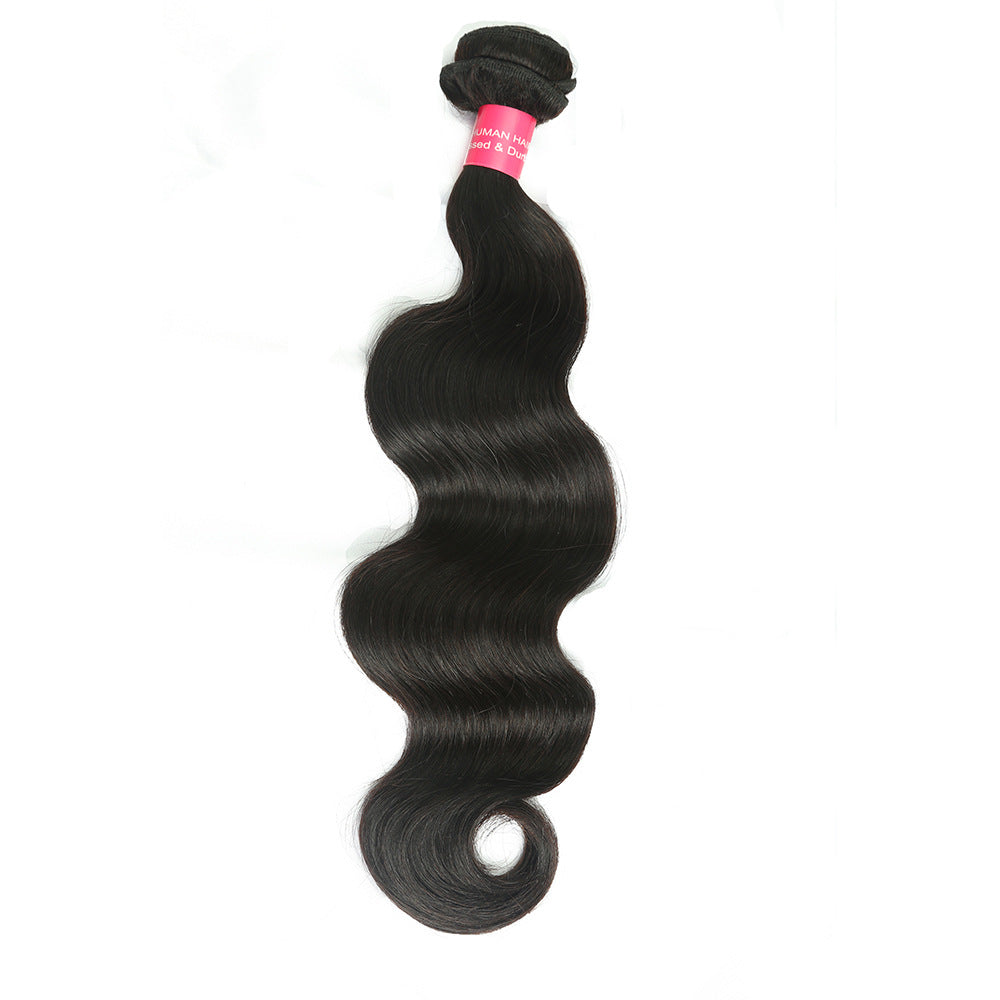 Versatile New Person Straight Weft Set Real Hair Wig