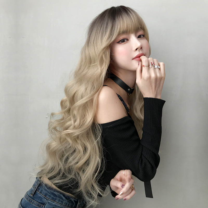 Big Wave Female Hair Curly Air Wig Long Curls