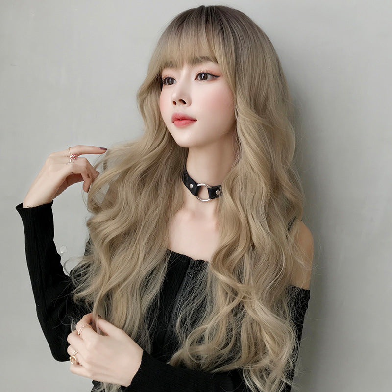 Big Wave Female Hair Curly Air Wig Long Curls