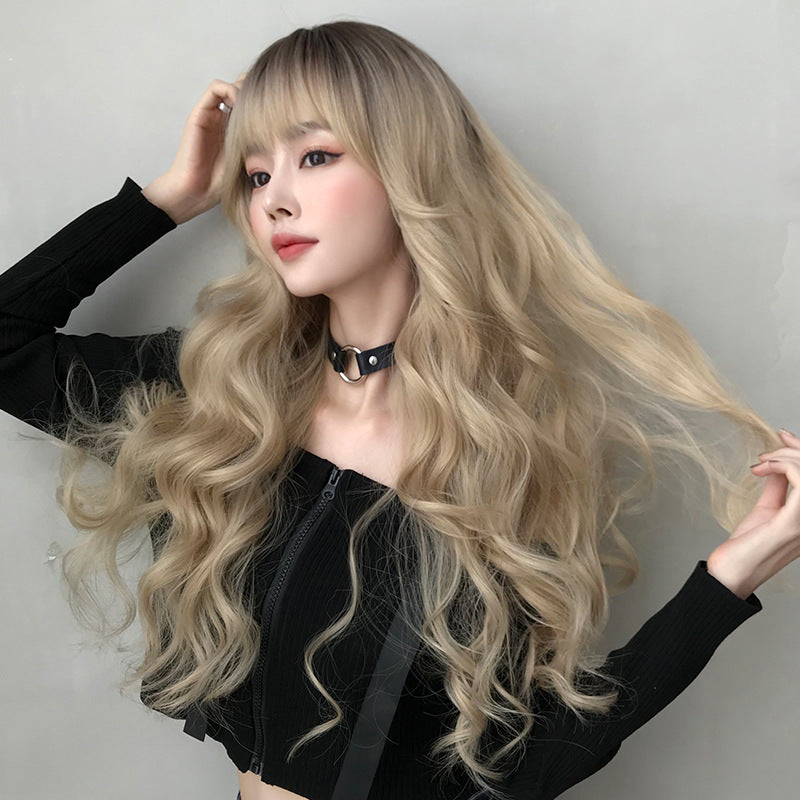Big Wave Female Hair Curly Air Wig Long Curls