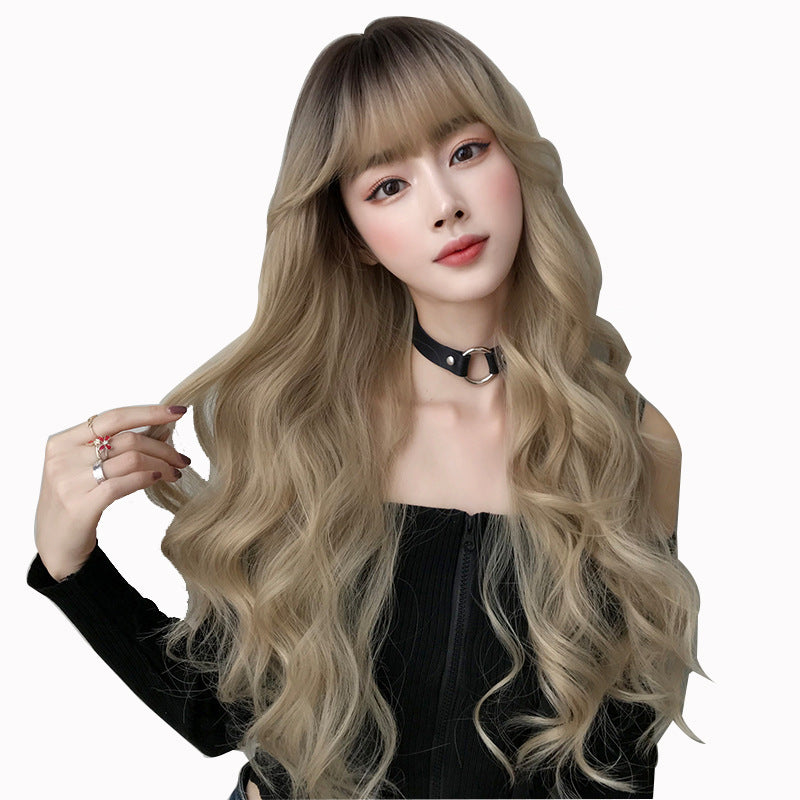 Big Wave Female Hair Curly Air Wig Long Curls