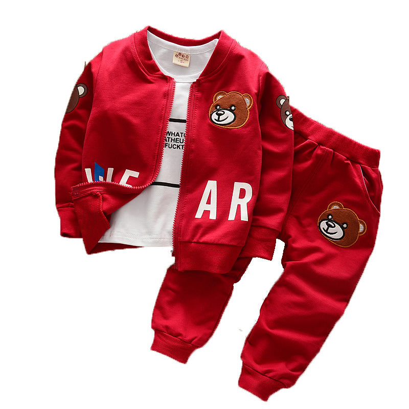 Children's Three-piece Set British Dress Clothing Handsome Boy Years Old Children's Suit