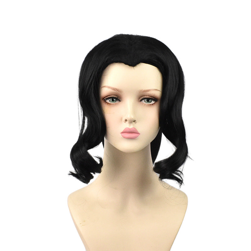 Women's No Ghost Dance Miserable Clothing Boss Big Hair Bag Style Cos Wig