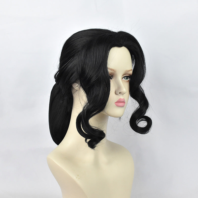 Women's No Ghost Dance Miserable Clothing Boss Big Hair Bag Style Cos Wig