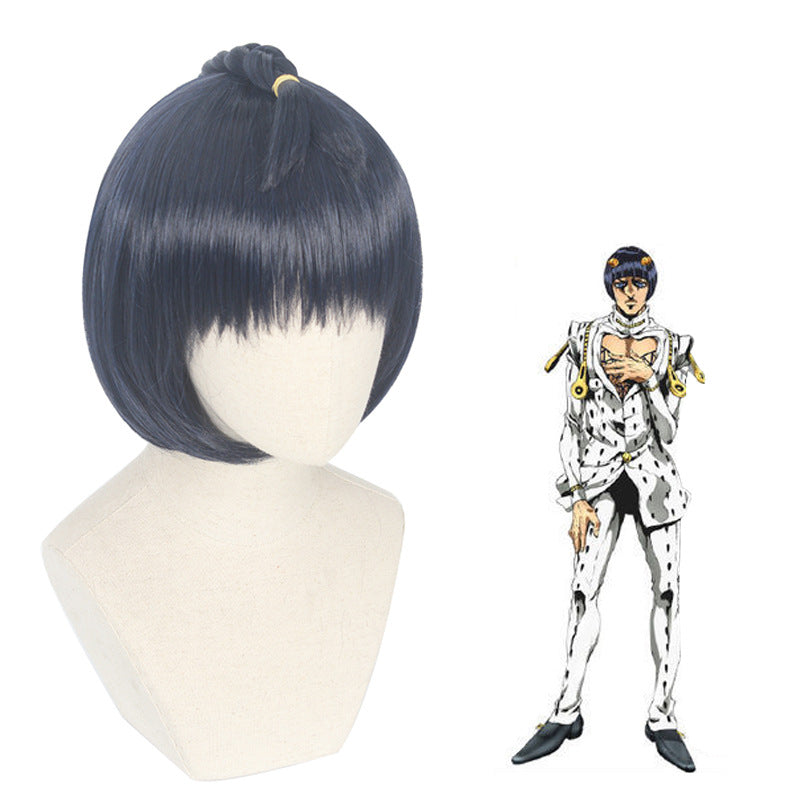 Attractive Durable Fashion Golden Wind Bruno Cos Wig