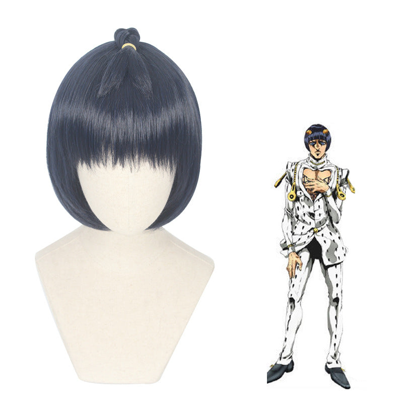 Attractive Durable Fashion Golden Wind Bruno Cos Wig