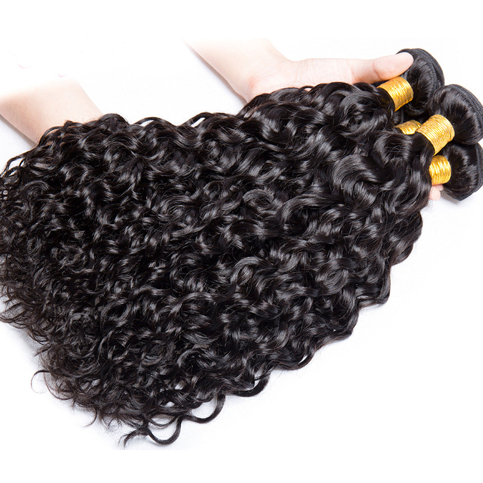 New Slouchy Human Extension Natural Thick Real Hair Wig