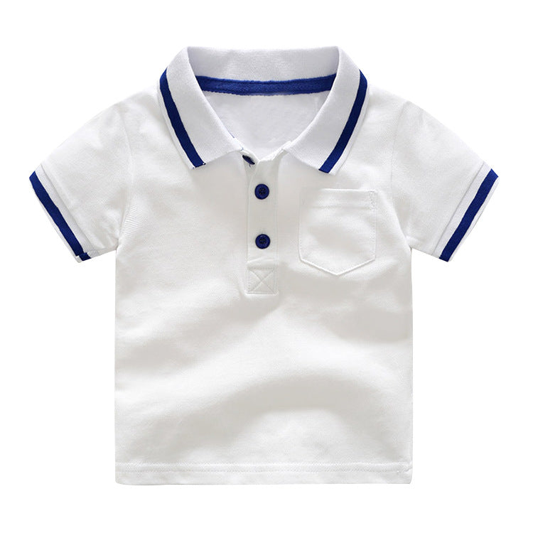 Summer Short Sleeve Shirt Three-dimensional Cartoon Casual Short-sleeved Top Children's T-shirt