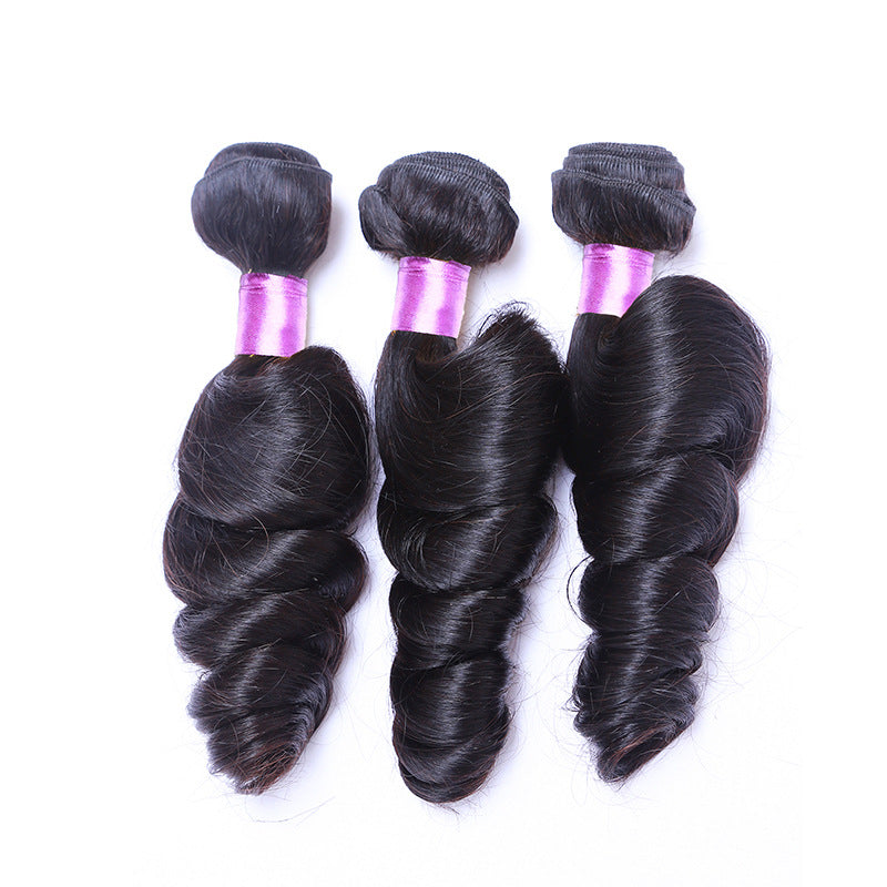 Comfortable Peru Hair Real Human Extension Wig