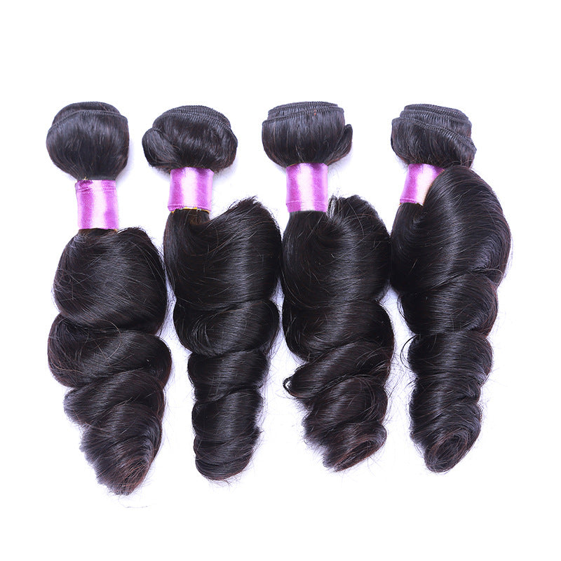 Comfortable Peru Hair Real Human Extension Wig