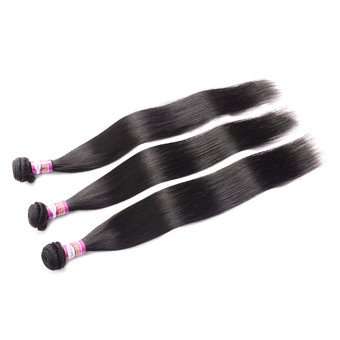 Pretty Human Hair Extension Long Straight Wig