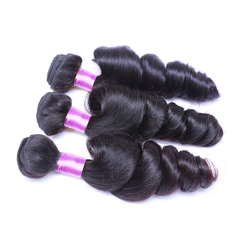 Comfortable Peru Hair Real Human Extension Wig