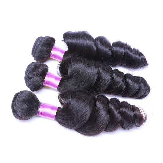 Comfortable Peru Hair Real Human Extension Wig