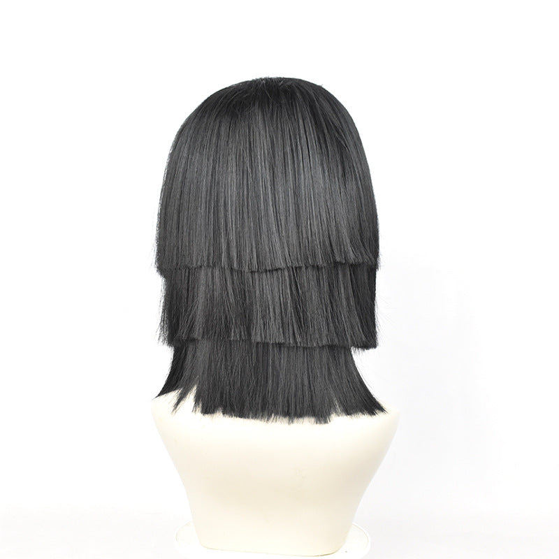 Unique No Snake Column Pruning Thickened Cos Wig