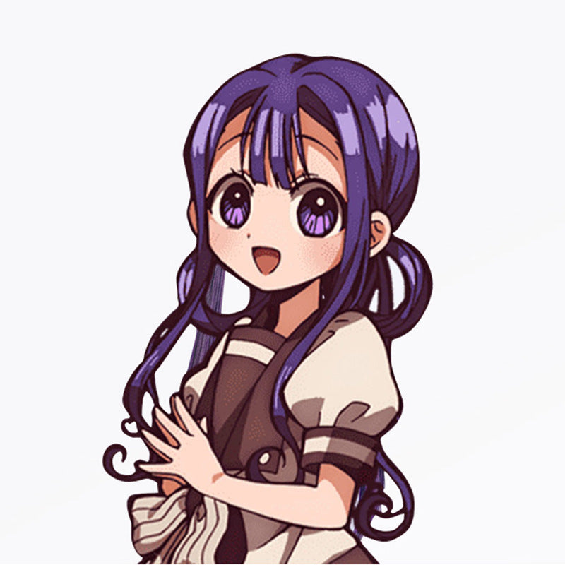 Flower Red Root Sunflower Purple Circle Long Sideburns Cos Wig