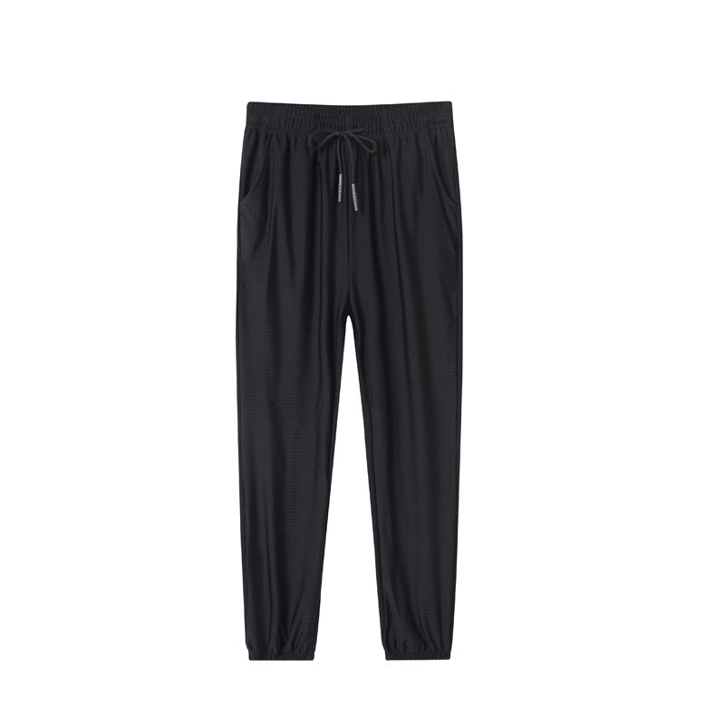 Summer Middle Big Breathable Loose Mesh Style Children's Pants