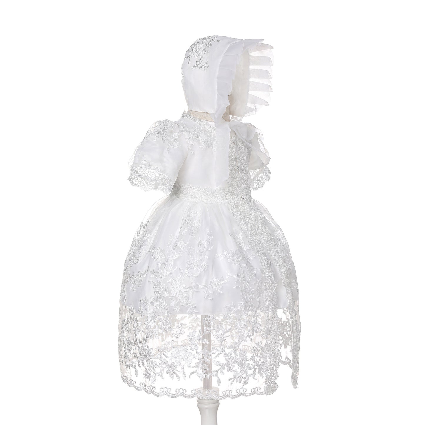 Palace Style Lace Baptism Princess Wedding Children's Dress